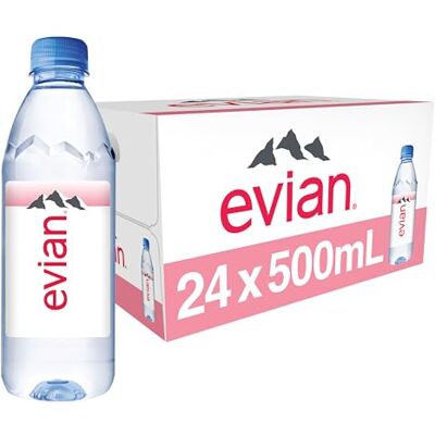 evian Eau minérale 24 x 500 ml evian Eau minérale 24 x 500 ml