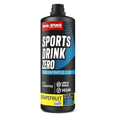 Body Attack Low Carb Sports Drink Pamplemousse 1000 ml Body Attack Low Carb Sports Drink Pamplemousse 1000 ml