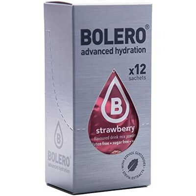 Bolero Bâtons de fraise 12 x 3 g Bolero Bâtons de fraise 12 x 3 g
