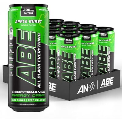 Applied Nutrition Abe Can Apple & Elderflower Boisson Énergétique Abe Saveur Pomme & Sureau (330ml x 12) Applied Nutrition Abe Can Apple & Elderflower Boisson Énergétique Abe Saveur Pomme & Sureau (330ml x 12)