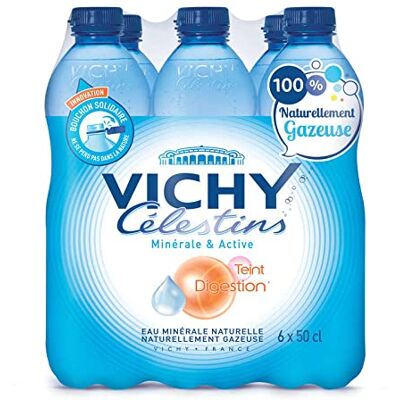 The Great Canadian Tea Vichy Célestins Eau Minérale Naturelle Active, 6 x 500ml The Great Canadian Tea Vichy Célestins Eau Minérale Naturelle Active, 6 x 500ml