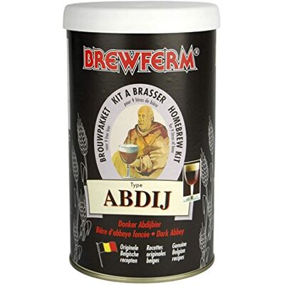 Brewferm 1,5 kg de bière monastique foncée Kit de bière pour brasser de la bière 9 l Brewferm 1,5 kg de bière monastique foncée Kit de bière pour brasser de la bière 9 l