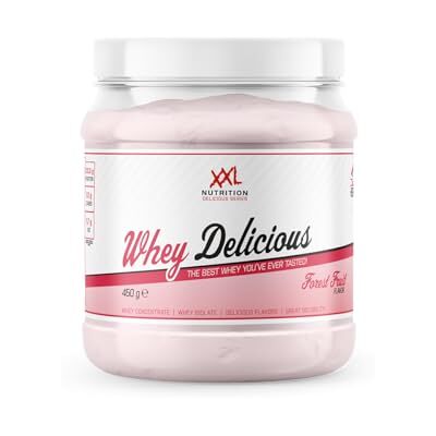 XXL Nutrition Whey Delicious 80% de Protéines Fruits des Bois 450 grammes (15 shakes) XXL Nutrition Whey Delicious 80% de Protéines Fruits des Bois 450 grammes (15 shakes)