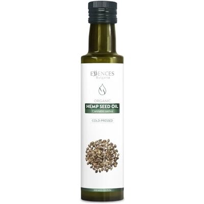Essences Bulgaria Huile de Graines de Chanvre Biologique 250 ml Essences Bulgaria Huile de Graines de Chanvre Biologique 250 ml