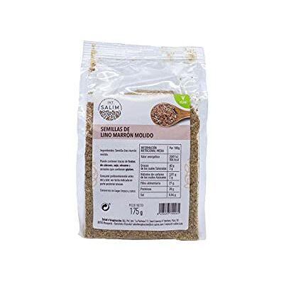INT-SALIM Lin marron moulu 175G 180g INT-SALIM Lin marron moulu 175G 180g