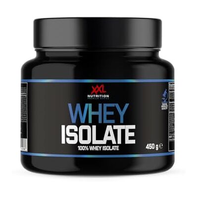 XXL Nutrition Whey Isolate 90% Protéines, 0,8% Lactose Chocolat 450g (15 shakes) XXL Nutrition Whey Isolate 90% Protéines, 0,8% Lactose Chocolat 450g (15 shakes)