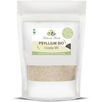 Herbes du Monde Psyllium Ovata 99 BIO 250g: Pur à 99%, Riche en Fibres, Certifié AB, Tisane Naturelle pour Transit & Bien-Être, Soutien Digestif, Conditionné en France 1 sachet Herbes du Monde Psyllium Ovata 99 BIO 250g: Pur à 99%, Riche en Fibres, Certifié AB, Tisane Naturelle pour Transit & Bien-Être, Soutien Digestif, Conditionné en France 1 sachet
