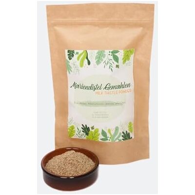 IGART Silybum marianum Graines de chardon marie moulues 1000 g 1 kg Poudre de graines Chardon-marie naturel pour thé, thé de chardon marien, tisane IGART Silybum marianum Graines de chardon marie moulues 1000 g 1 kg Poudre de graines Chardon-marie naturel pour thé, thé de chardon marien, tisane