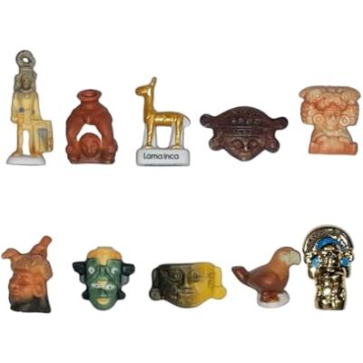 FaisTonGateau fèves thème Art précolombien Fèves de Collection pour Galette de Rois Epiphanie Fèves Multicolores FaisTonGateau fèves thème Art précolombien Fèves de Collection pour Galette de Rois Epiphanie Fèves Multicolores