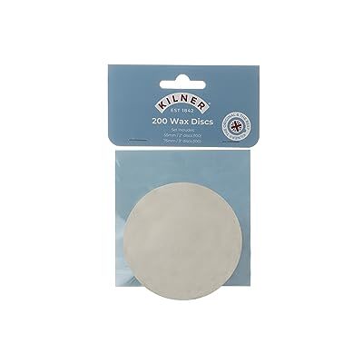 Kilner Lot de 200 disques de cire blancs Kilner Lot de 200 disques de cire blancs