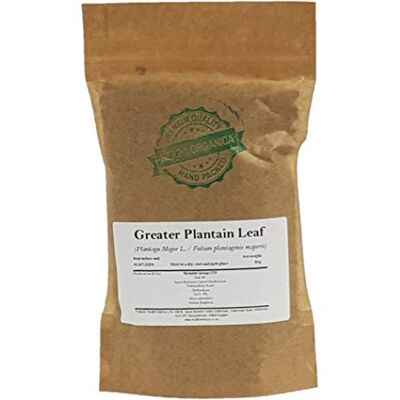 Herba Organica Grand Plantain Feuille / Plantago Major L / Greater Plantain Leaf / (50g) Herba Organica Grand Plantain Feuille / Plantago Major L / Greater Plantain Leaf / (50g)