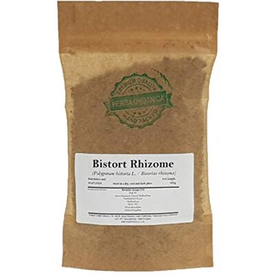 Herba Organica Renouée Bistorte Rhizome / Polygonum Bistorta L / Bistort Rhizome / (100g) Herba Organica Renouée Bistorte Rhizome / Polygonum Bistorta L / Bistort Rhizome / (100g)