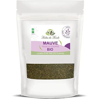 Herbes du Monde – Tisane de Mauve BIO Feuilles Coupées Séchées Infusion Digestive & Détox Plante 100% Naturelle Certifiée AB – 50 g Herbes du Monde – Tisane de Mauve BIO Feuilles Coupées Séchées Infusion Digestive & Détox Plante 100% Naturelle Certifiée AB – 50 g