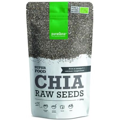 Purasana Graine de Chia 200 g Purasana Graine de Chia 200 g