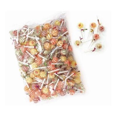 Gerio MINI POPS bonbon avec bâton 1kg. SG Gerio MINI POPS bonbon avec bâton 1kg. SG