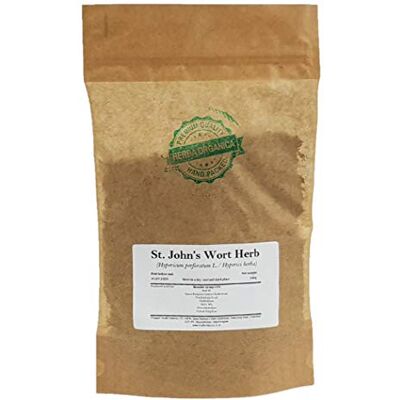 Herba Organica Millepertuis Perforé Herbe / Hypericum Perforatum L / St. John's Wort Herb / (100g) Herba Organica Millepertuis Perforé Herbe / Hypericum Perforatum L / St. John's Wort Herb / (100g)