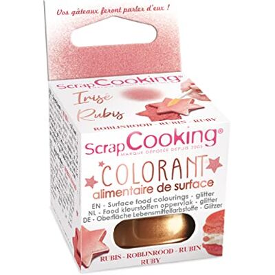 ScrapCooking SCRAP COOKING Colorant de Surface, Rubis, 5g ScrapCooking SCRAP COOKING Colorant de Surface, Rubis, 5g