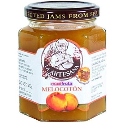 La Artesana MERMÉLÉE DE MELOCOTON 310gr S/A La Artesana MERMÉLÉE DE MELOCOTON 310gr S/A