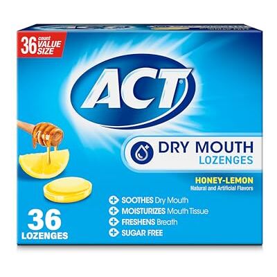 ACT Dry Mouth Lozenges Honey-Lemon 36 lzngs ACT Dry Mouth Lozenges Honey-Lemon 36 lzngs