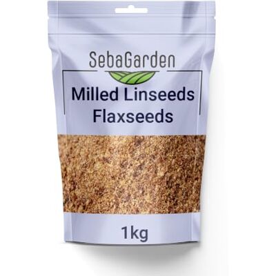 Seba Garden Graines de lin naturelles de 1 kg, de qualité supérieure, fraîchement récoltées, emballées dans un sac refermable, sans OGM, céto et paléo Seba Garden Graines de lin naturelles de 1 kg, de qualité supérieure, fraîchement récoltées, emballées dans un sac refermable, sans OGM, céto et paléo