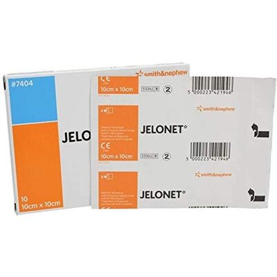 Safety First Aid Jelonet D7404 Lot de 10 gelées de paraffine standard Safety First Aid Jelonet D7404 Lot de 10 gelées de paraffine standard