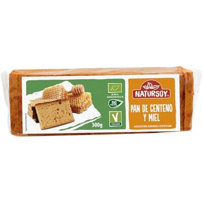 NATURSOY Pain de seigle complet au miel 300 g NATURSOY Pain de seigle complet au miel 300 g