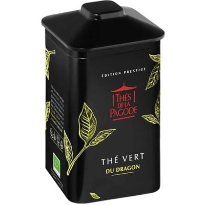 THES DE LA PAGODE Thés de La Pagode Thé Vert Bio Fruit du Dragon Edition Prestige Boite de 100 grammes Un thé gourmand et exotique THES DE LA PAGODE Thés de La Pagode Thé Vert Bio Fruit du Dragon Edition Prestige Boite de 100 grammes Un thé gourmand et exotique