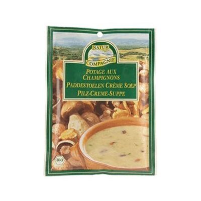 Natur Compagnie Soupe à la crème aux champignons 40 g 1 unité Natur Compagnie Soupe à la crème aux champignons 40 g 1 unité