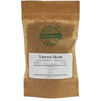 Herba Organica Achillée Millefeuille Herbe/Achillea Millefolium L/Yarrow Herb # # Millefeuille (50g) Herba Organica Achillée Millefeuille Herbe/Achillea Millefolium L/Yarrow Herb # # Millefeuille (50g)