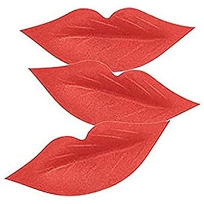 dekora – 200 Lèvres en azyme comestibles rouges, décorations pour gâteaux et cupcakes, motifs romantiques, Saint-Valentin et anniversaire de couple dekora – 200 Lèvres en azyme comestibles rouges, décorations pour gâteaux et cupcakes, motifs romantiques, Saint-Valentin et anniversaire de couple