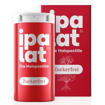 ipalat Halspastillen zuckerfrei, 40 pc Pastilles ipalat Halspastillen zuckerfrei, 40 pc Pastilles