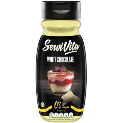 Servivita Sirope 0% Chocolate Blanco 320 Ml Servivita Sirope 0% Chocolate Blanco 320 Ml