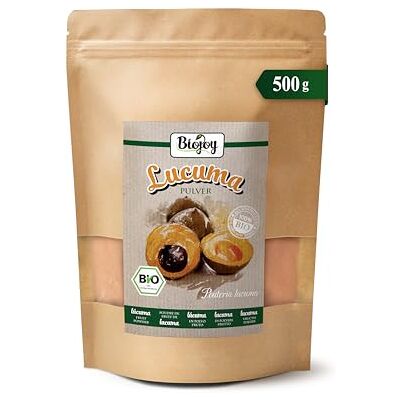 Biojoy Poudre de lucuma BIO, lucuma finement moulu, 500 g Du Pérou, non traitée, Pouteria lucuma L. Biojoy Poudre de lucuma BIO, lucuma finement moulu, 500 g Du Pérou, non traitée, Pouteria lucuma L.