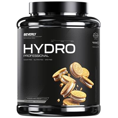 Beverly HYDRO PROTEIN Hydrolyzed Protein (Whey Protein) + Digezyme et Tolerase 2 kg 29 g Protéines par Portion 56 Services Excellente Digestibilité (Coockies and cream) Beverly HYDRO PROTEIN Hydrolyzed Protein (Whey Protein) + Digezyme et Tolerase 2 kg 29 g Protéines par Portion 56 Services Excellente Digestibilité (Coockies and cream)