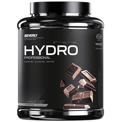 Beverly HYDRO PROTEIN Hydrolyzed Protein (Whey Protein) + Digezyme et Tolerase 2 kg 29 g Protéines par Portion 56 Services Excellente Digestibilité (Chocolat) Beverly HYDRO PROTEIN Hydrolyzed Protein (Whey Protein) + Digezyme et Tolerase 2 kg 29 g Protéines par Portion 56 Services Excellente Digestibilité (Chocolat)