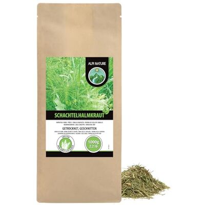 Alpi Nature Prele des Champs Tisane 1kg, Prêle des Champs Séchée et Coupée, Thé en Vrac Alpi Nature Prele des Champs Tisane 1kg, Prêle des Champs Séchée et Coupée, Thé en Vrac