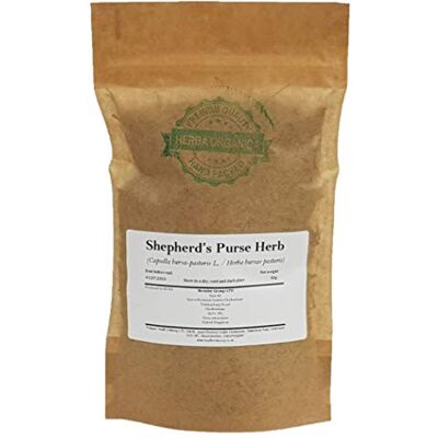Herba Organica Bourse à Pasteur Herbe / Capsella Bursa-Pastoris L / Shepherd's Purse Herb / (50g) Herba Organica Bourse à Pasteur Herbe / Capsella Bursa-Pastoris L / Shepherd's Purse Herb / (50g)