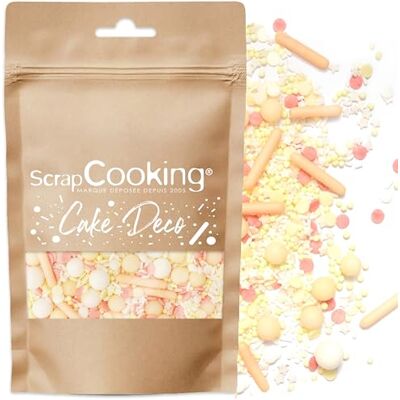 ScrapCooking Décors Sucrés Rods Pêche 70g Sprinkles Pâtisserie Jaunes, Orange & Roses Comestibles Perles en Sucre Décoration Desserts, Gâteaux, Biscuits, Cupcakes, Anniversaire 7451 ScrapCooking Décors Sucrés Rods Pêche 70g Sprinkles Pâtisserie Jaunes, Orange & Roses Comestibles Perles en Sucre Décoration Desserts, Gâteaux, Biscuits, Cupcakes, Anniversaire 7451