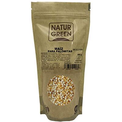 NaturGreen Maiz Popcorn Bio 400 grammes NaturGreen Maiz Popcorn Bio 400 grammes
