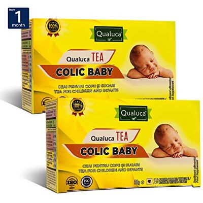 Qualuca Thé Colique Bébé Thé au fenouil pour bébé Thé pour les mères allaitantes Lait maternel stimulant Thé pour enfants Le thé aide les coliques 40 sachets de thé Paquet de 2 Qualuca Thé Colique Bébé Thé au fenouil pour bébé Thé pour les mères allaitantes Lait maternel stimulant Thé pour enfants Le thé aide les coliques 40 sachets de thé Paquet de 2