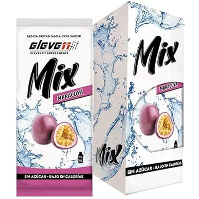 ELEVENFIT MIX DE SAVEUR DE FRUITS DE LA PASSION SANS SUCRE. BOÎTE 12 UNITÉS ELEVENFIT MIX DE SAVEUR DE FRUITS DE LA PASSION SANS SUCRE. BOÎTE 12 UNITÉS