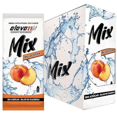 ELEVENFIT Boîte de 24 enveloppes mélange saveur pêche sans sucre ELEVENFIT Boîte de 24 enveloppes mélange saveur pêche sans sucre