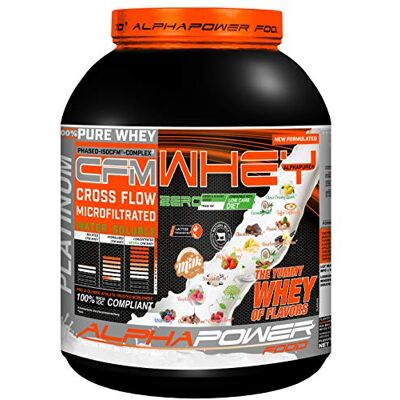 ALPHAPOWER FOOD Poudre de protéines de lactosérum pour le développement musculaire I Poudre de protéines de lactosérum de préférence issue de pâturage et d'origine régionale avec une excellente ALPHAPOWER FOOD Poudre de protéines de lactosérum pour le développement musculaire I Poudre de protéines de lactosérum de préférence issue de pâturage et d'origine régionale avec une excellente