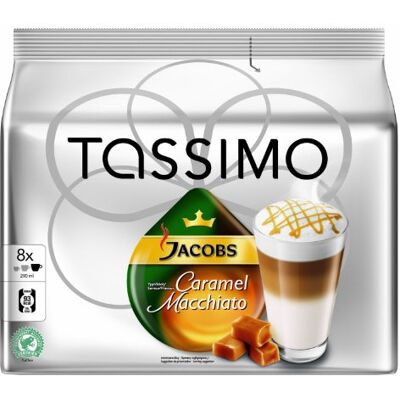 Tassimo Jacobs Caramel Macchiato 8 portions Tassimo Jacobs Caramel Macchiato 8 portions