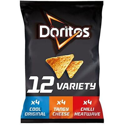 Doritos Chips de tortilla variée 30 g x 12 par paquet Doritos Chips de tortilla variée 30 g x 12 par paquet