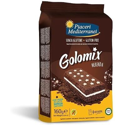 Eurospital Plaisirs Mediterranei Golomix Snack 4 pièces de 40 g Eurospital Plaisirs Mediterranei Golomix Snack 4 pièces de 40 g