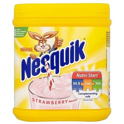 Nestlé Fraise Nesquik Milk-Shake 500G Nestlé Fraise Nesquik Milk-Shake 500G