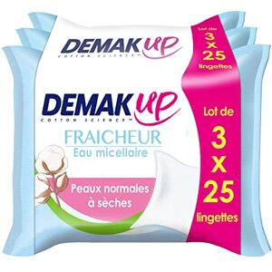 DEMAK UP Lingettes Démaquillantes Peau Sensible - 3x25 DEMAK UP Lingettes Démaquillantes Peau Sensible - 3x25