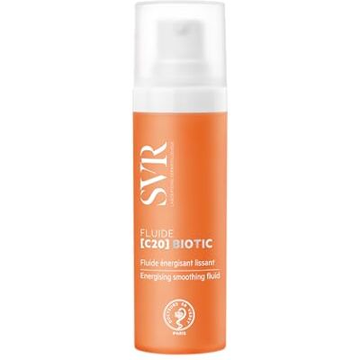 SVR Fluide C20 BIOTIC anti taches Pour teint terne 30 ml Vitamine C, hydratation intense, teint lumineux, peau repulpée, éclat renforcé SVR Fluide C20 BIOTIC anti taches Pour teint terne 30 ml Vitamine C, hydratation intense, teint lumineux, peau repulpée, éclat renforcé