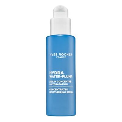 Yves Rocher Hydra Water Plump Sérum Visage Hydratant Repulpant – 30 ml Sérum visage anti-rides et raffermissant, à l’acide hyaluronique et Edulis, hydrate, raffermit et lisse la peau, peau mature Yves Rocher Hydra Water Plump Sérum Visage Hydratant Repulpant – 30 ml Sérum visage anti-rides et raffermissant, à l’acide hyaluronique et Edulis, hydrate, raffermit et lisse la peau, peau mature